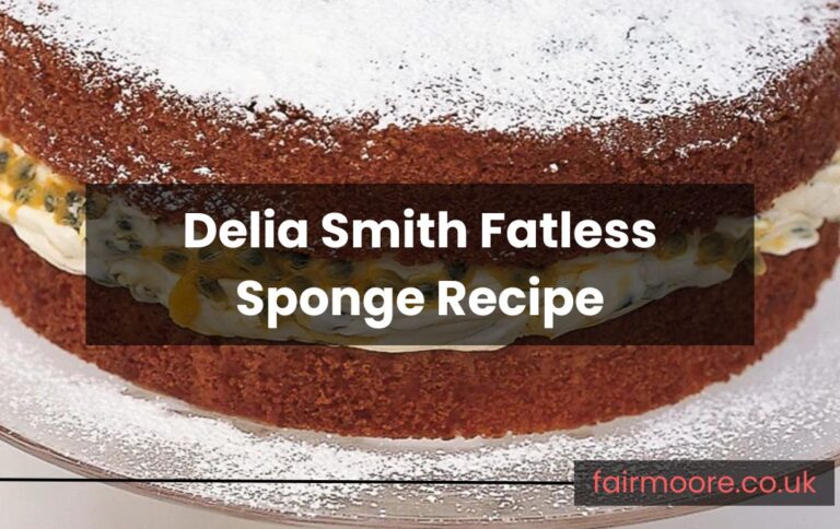 Delia Smith Fatless Sponge: A Slice of Heaven - Fair & Moore UK