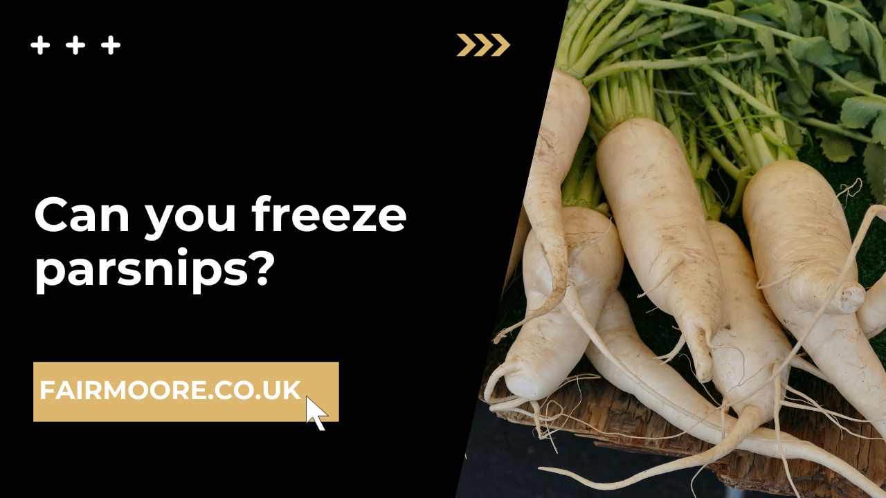Can you freeze parsnips