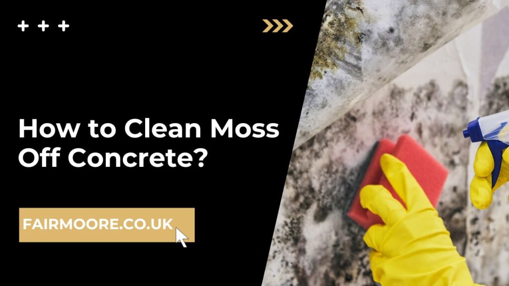 How to Clean Moss Off Concrete