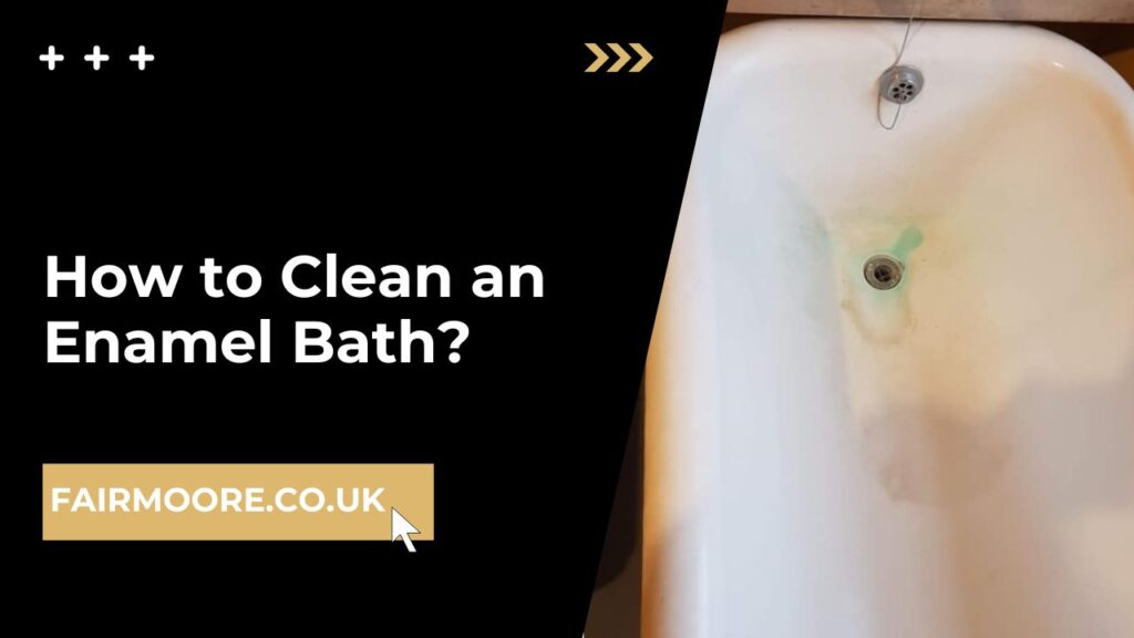How to Clean an Enamel Bath